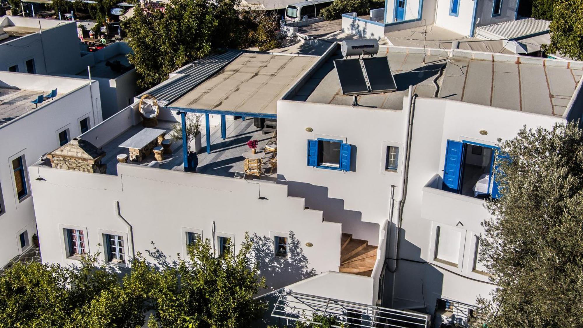 Lagoudi Zia Giannis & Maria Sunset Houseヴィラ エクステリア 写真
