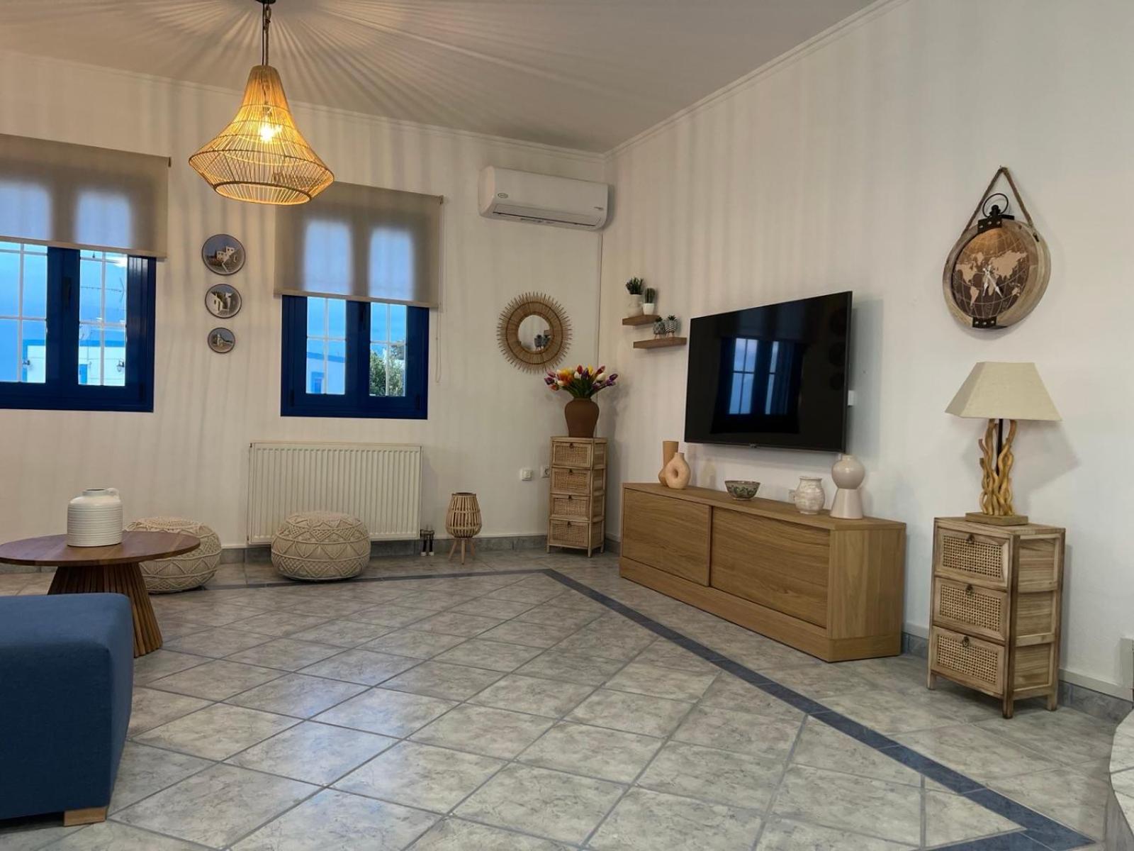 Lagoudi Zia Giannis & Maria Sunset Houseヴィラ エクステリア 写真