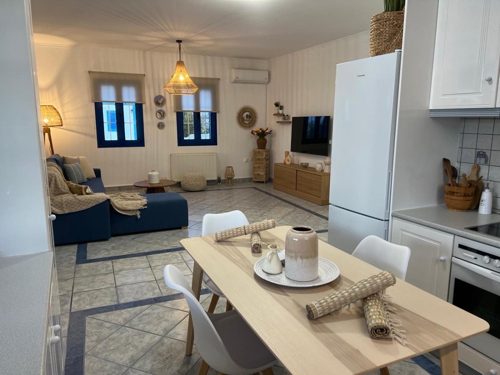 Lagoudi Zia Giannis & Maria Sunset Houseヴィラ エクステリア 写真